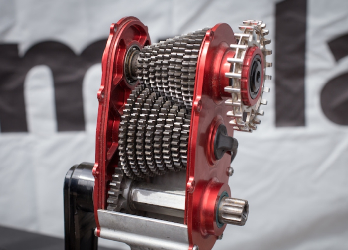 Valeo Mid drive with integrated Effigear 7speed transmission Cycle